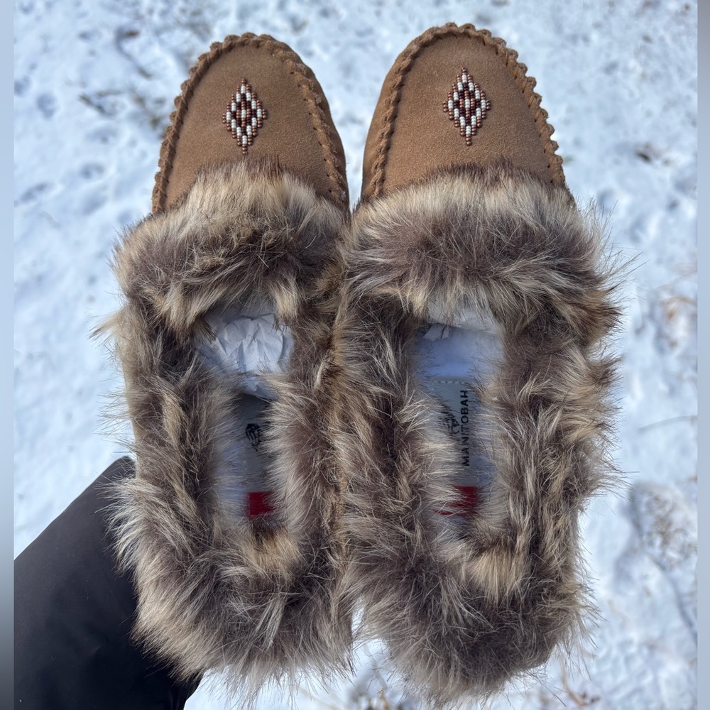 Manitoba Faux Fur Street Moccasin